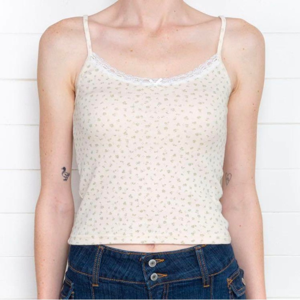 Brandy Melville Skylar Floral Tank
